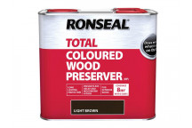 Ronseal Trade Total Wood Preserver Light Brown 2.5 litre