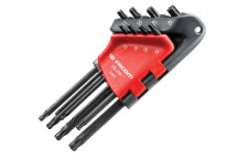 Facom Long Metric Head TORX Hex Key Set of 8 (TX10-TX45)