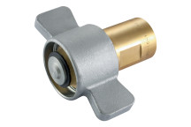 1\" NPT Female Hydraulic Quick Release Plug