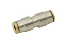 4MM UNION PUSH-IN BRASS LUB SYSTEM