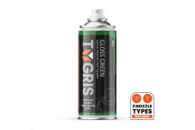 TYGRIS Gloss Green Acrylic Paint (RAL6001) 400mL Aerosol - P311