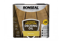 Ronseal Ultimate Protection Decking Oil Natural Pine 2.5 litre