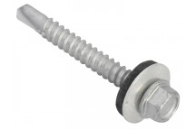 TechFast Hex Head Roofing Screw Self-Drill Light Section 5.5 x 45mm Pack 100