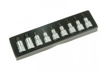 Stahlwille TORX Socket Set of 9 1/2in Drive