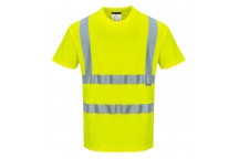 S170 Cotton Comfort Short Sleeve T-Shirt Yellow XL