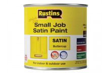Rustins Quick Dry Small Job Satin Paint Buttercup 250ml
