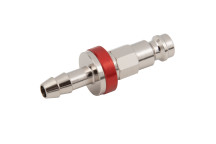 6mm HOSE TAIL PLUG RED