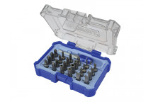 Faithfull Quick-Change S2 Security Bit Set, 25 Piece