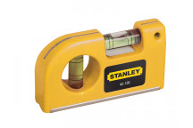 Stanley Tools Magnetic Horizontal / Vertical Pocket Level