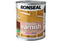 Ronseal Interior Varnish Quick Dry Matt Dark Oak 250ml