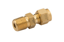 1/4 OD X 1/8 BSPT MALE STUD BRASS