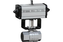 2\" BSP DOUBLE ACTING BALL VALVE ST/ST
