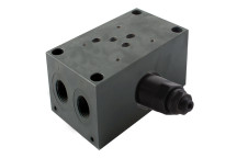 CETOP 5 1 ST MANIFOLD STEEL C/W PRV