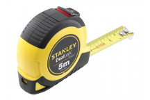 Stanley Tools DualLock Tylon Pocket Tape 5m (Width 19mm) (Metric only)