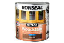 Ronseal 10 Year Woodstain Dark Oak 750ml