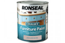 Ronseal Chalky Furniture Paint English Rose 750ml