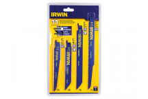 IRWIN Bi-Metal Reciprocating Blade Set, 11 Piece