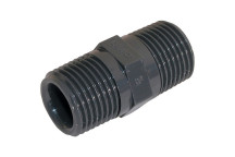1\" BSP MALE EQUAL NIPPLE PVC