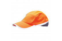 HB10 Hi-Vis Baseball Cap Orange/Navy