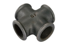 2.1/2\" BSPP FEM EQUAL CROSS BLACK GF180