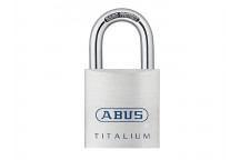 ABUS Mechanical 80TI/40mm TITALIUM Padlock Keyed Alike KA8011