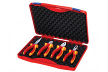 Knipex VDE Pliers Set In Case, 4 Piece