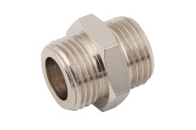 1/4\" BSPP Male Straight Hex Nipple