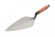 Marshalltown 34L Wide London Pattern Brick Trowel Leather Handle 11in