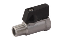 1/2\"BSPM x 1/2\"BSP Tapered Female Male Female 316SS MiniValve