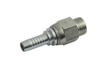3/4\" SAE Male O-Ring Boss x Hose Tail Straight