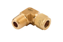 1/8\" NPT x 1/4\" Outside Diameter Elbow