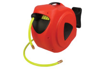 AIR AND WATER HI VIS HOSE REEL 3/8\"X15M