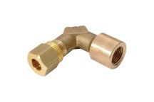 1/2\" BSPP Female x 15mm OD Female Stud Elbow