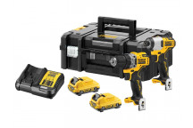 DEWALT DCK2110L2 XR Brushless Sub-Compact Twin Pack 12V 2 x 3.0Ah Li-ion