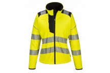 PW381 PW3 Hi-Vis Ladies Softshell  Large