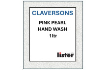 CLAVERSONS Pink Pearl Hand Wash Case 6 X 1 Litre Cartridge