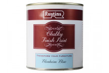 Rustins Chalky Finish Paint Blenheim Blue 500ml