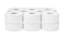CASE 12 X 200M MINI JUMBO T/ROLL 2PLY 62MM CORE C&C 103715 J26200NW