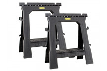 Stanley Tools Folding Sawhorses (Twin Pack)