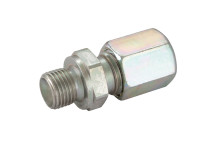 15MM OD X 1/2\" BSPP MALE STUD STEEL (L)