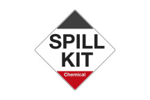 Chemical Spill Kit Label - 22cm x 22cm ASKL/CH
