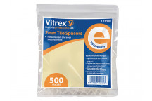 Vitrex Essential Tile Spacers 2mm (Pack 500)