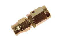 3/8\" UNF Reusable Straight for 600 Hose Zinc Plated CS