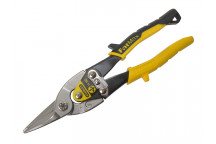 Stanley Tools Yellow Aviation Snips Straight Cut 250mm (10in)