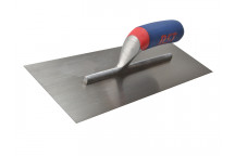 R.S.T. Plasterer\'s Finishing Trowel Carbon Steel Soft Touch Handle 16 x 4.1/2in