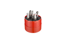 P601-P605-P607-P611-P621 x 5 Carbide Rotary Burr Set of 5 pieces (P8800)