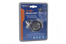 Vitrex 334170 Headlamp 12 LED
