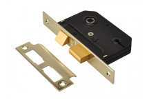 UNION ES-SL Essentials 3 Lever Mortice Sashlock Polished Brass 65mm 2.5in Visi