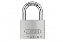 ABUS Mechanical 64TI/35mm TITALIUM Padlock Keyed Alike KA6355