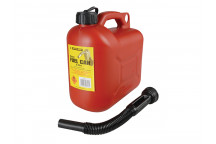 Silverhook Leaded Petrol Can & Spout Red 5 litre